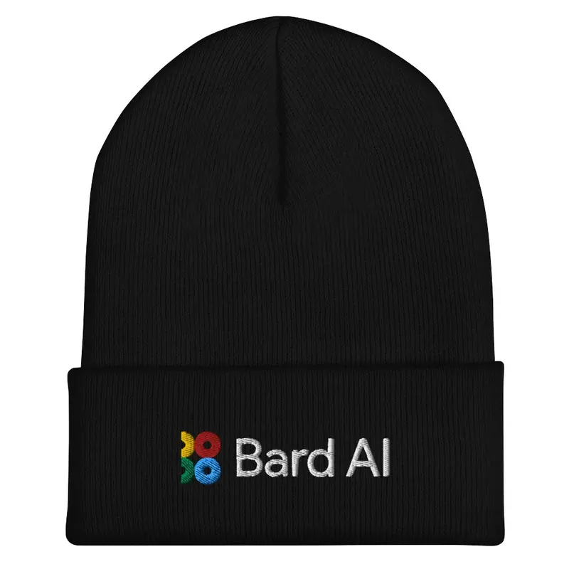 Bard AI Beanie - Stylish AI Headwear