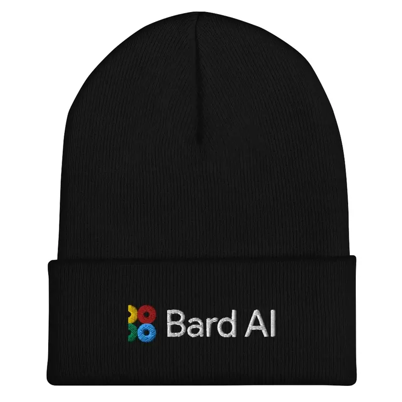 Bard AI Beanie - Stylish AI Headwear