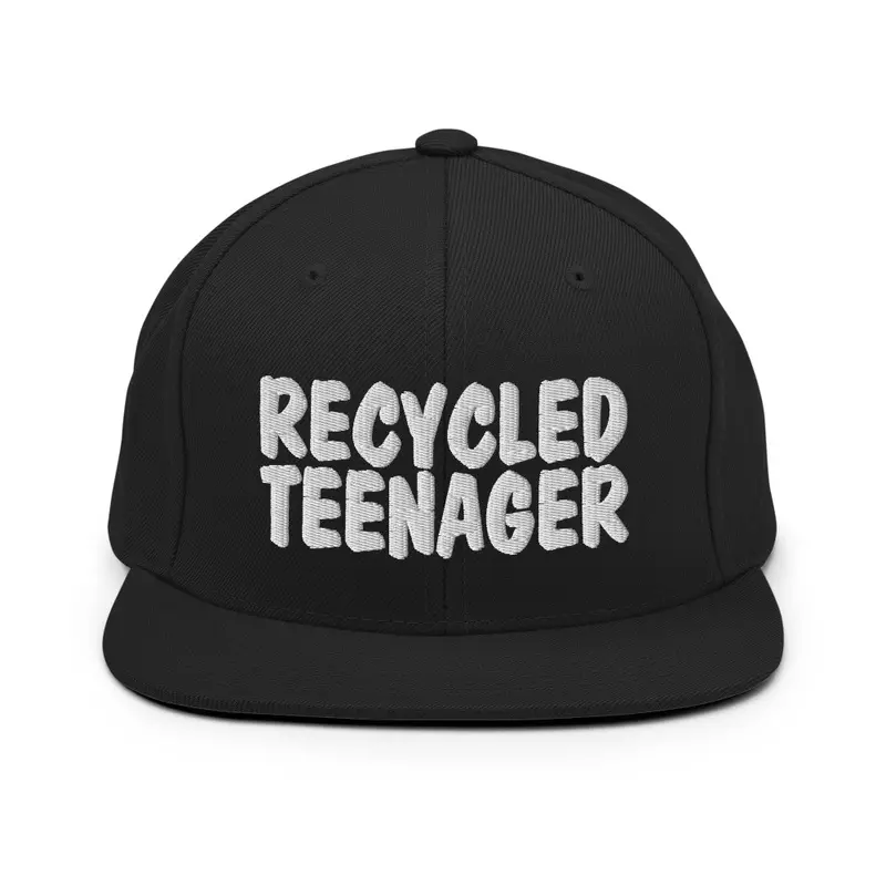 Recycled Teenager Hat